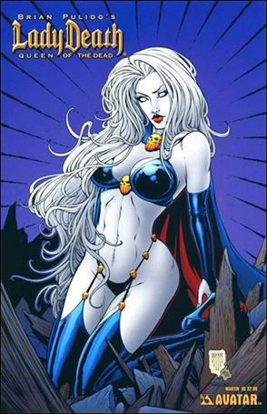 Brian Pulido's Lady Death: Queen of the Dead issue 1-D Matt Martin Cover