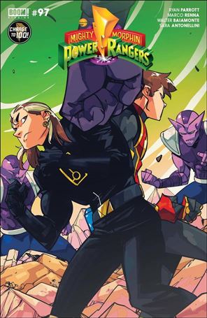 Power Rangers issue 21-B Daniele Di Nicuolo Cover