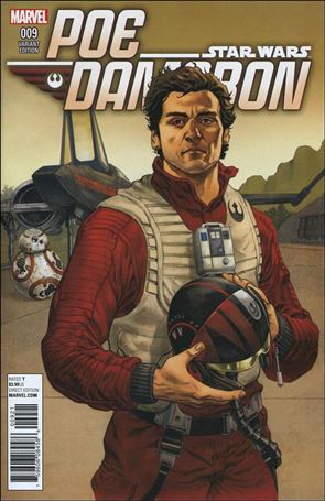 Poe Dameron issue 9-B Mike Hawthorne 1:25 Cover