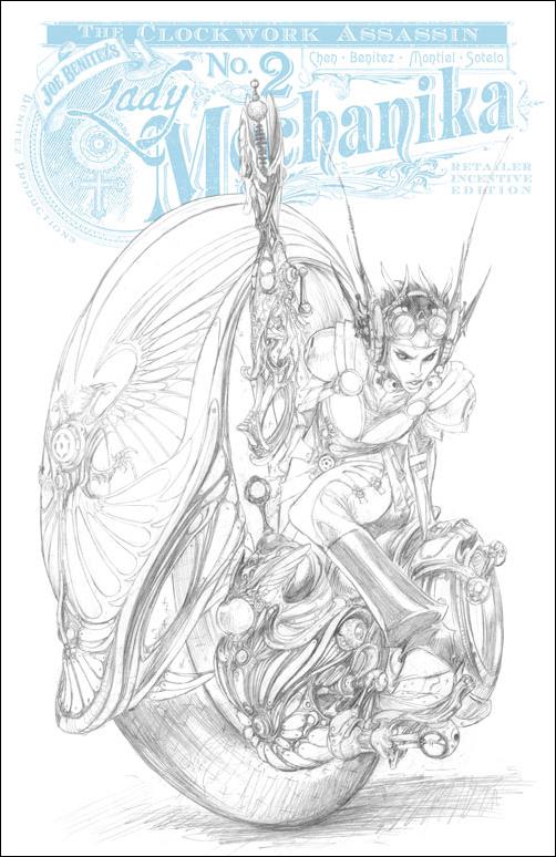 Lady Mechanika: The Clockwork Assassin issue 2-C Joe Benitez 1:10 Cover