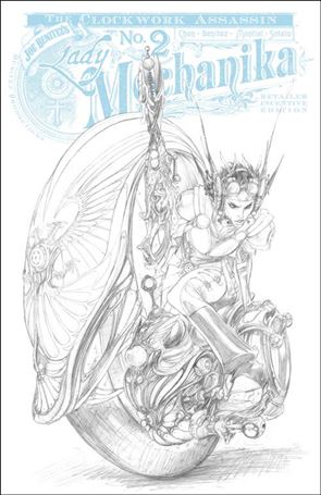 Lady Mechanika: The Clockwork Assassin issue 2-C Joe Benitez 1:10 Cover