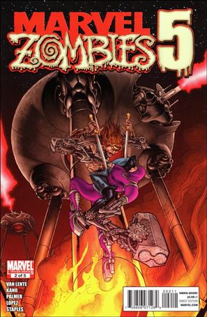 Marvel Zombies 5 issue 2 Mike Kaluta Cover
