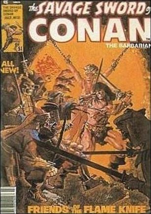 Savage Sword of Conan the Barbarian (Base Set) card 11 Cover Issue #31