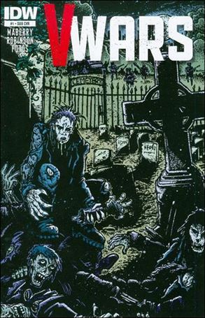 V-Wars issue 1-B Kevin Eastman Subscription Cover