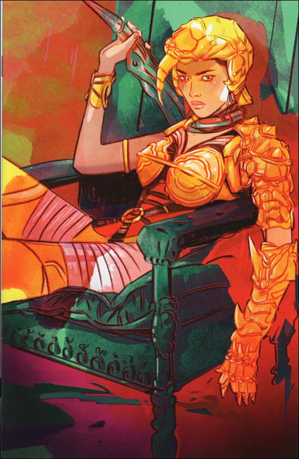 Mighty Morphin Power Rangers issue 3-C Tula Lotay Villain Virgin Cover