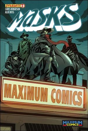 Masks issue 1-SP Maximum Comics Store Cover