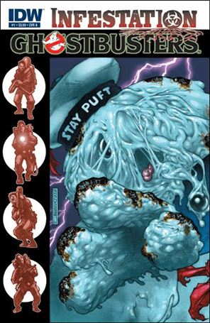 Ghostbusters: Infestation issue 1 John K. Snyder III Cover