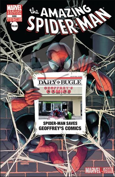 Amazing Spider-Man (1963) issue 666-OB Geoffrey's Comics Daily Bugle Cover