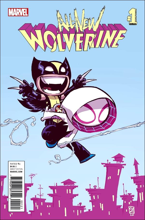 All-New Wolverine Annual issue 1-C Skottie Young Baby Cover