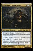 Magic the Gathering: Innistrad (Base Set) card 214 Grimgrin, Corpse-Born