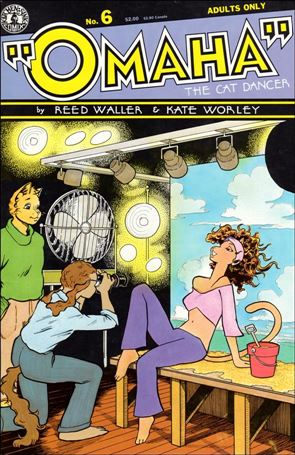 Omaha the Cat Dancer (1984) issue 6