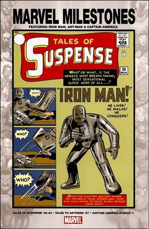 Marvel Milestones: Iron Man, Ant-Man & Captain America Cover Image 1