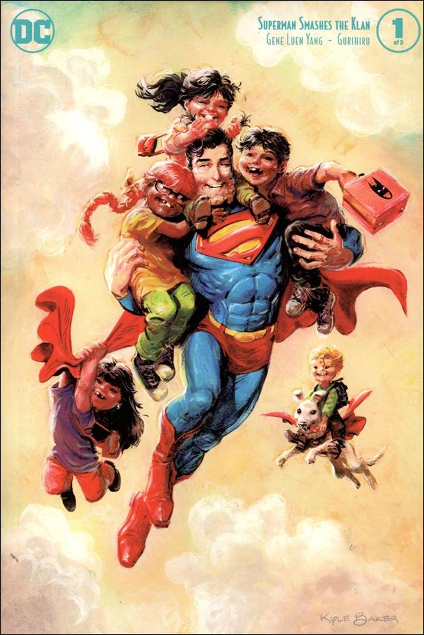 Superman Smashes the Klan issue 1-B Kyle Baker Cover