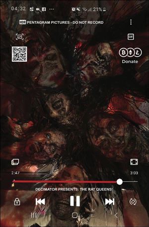 Red Room: Trigger Warnings issue 2-F John Gallagher Uncannyknack Comics Cover 1/500
