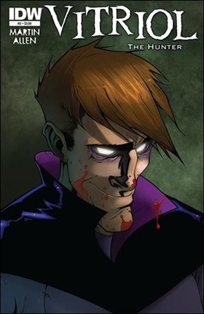Vitriol the Hunter issue 2 Billy Martin Cover