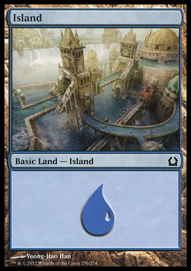 Magic the Gathering: Return to Ravnica (Base Set) card 256 Island