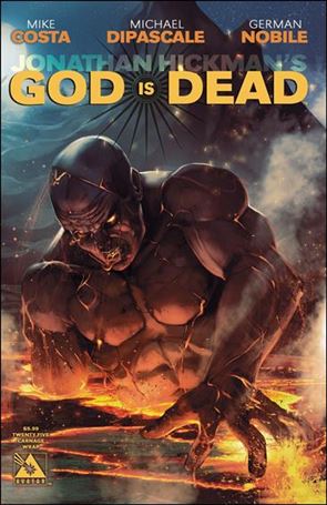 God is Dead issue 25-B German Nobile Carnage Wraparound Cover