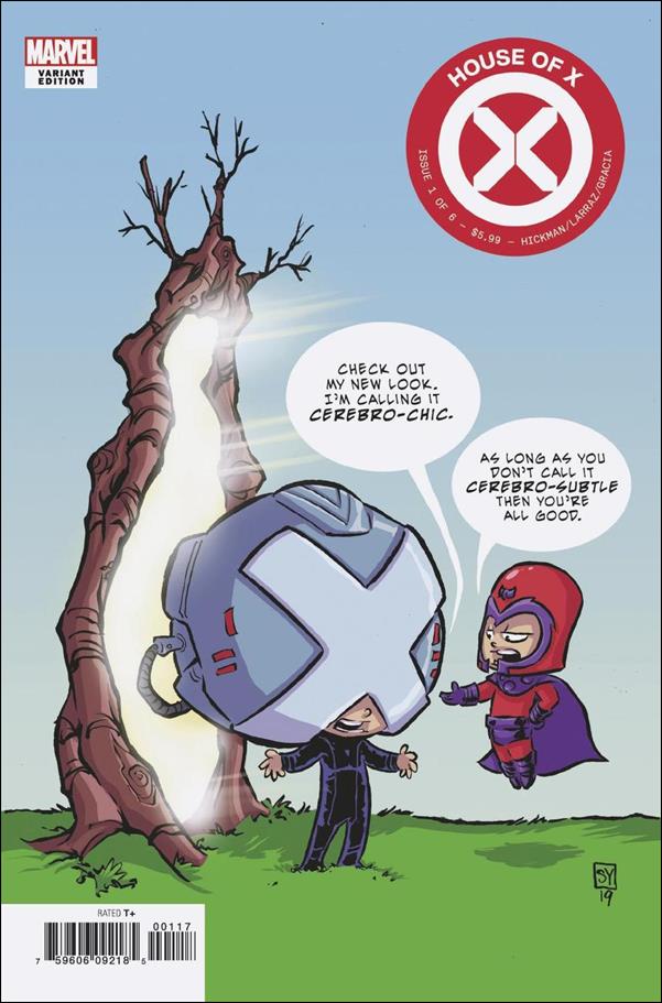 House of X issue 1-F Skottie Young Baby Cover