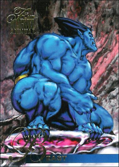 Marvel Annual Flair '95 (Base Set) card 8 Beast