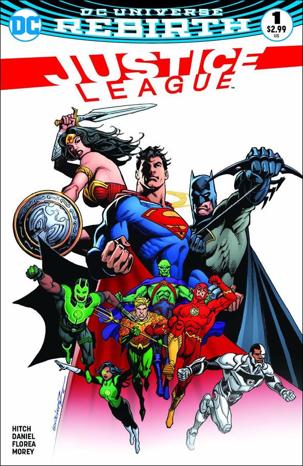 Justice League (2016) issue 1-P Jose Luis Garcia-Lopez Happy Harbor Comics Cover