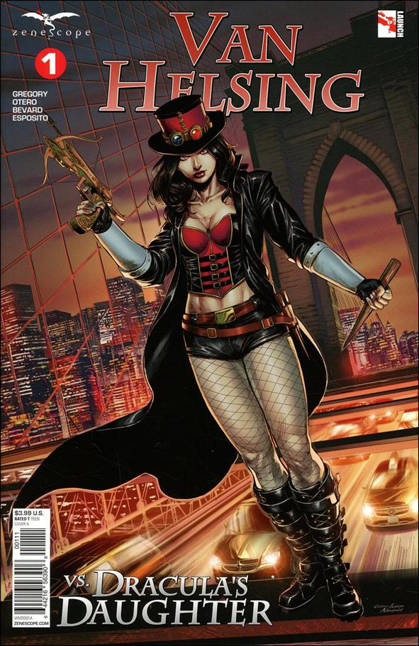 Van Helsing vs. Dracula's Daughter issue 1 Martin Coccolo Cover