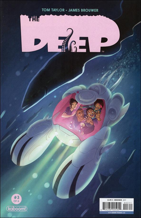 Deep (2017) issue 3 James Brouwer Cover