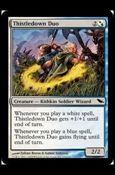 Magic the Gathering: Shadowmoor (Base Set) card 152 Thistledown Duo
