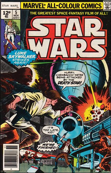 Star Wars (1977) issue 5-B UK Price Cover