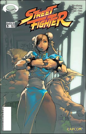 Street Fighter (2003) issue 5-B Tae-Hyung Kim Cover