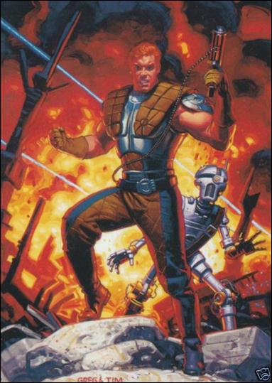Star Wars: Shadows of the Empire (Promo) card SOTE4 Dash Rendar & Leebo
