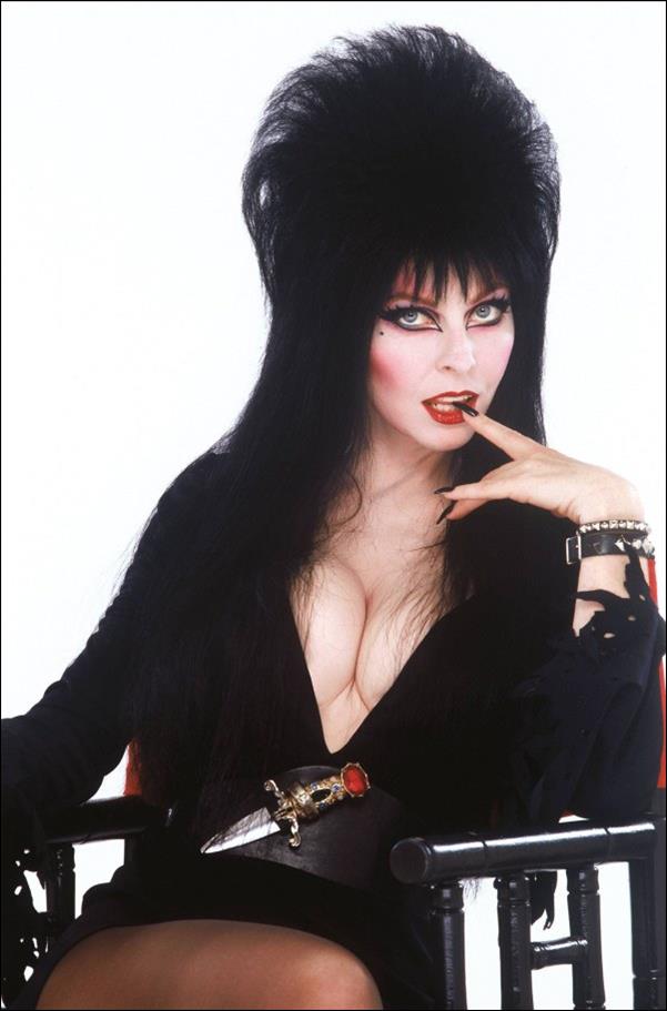 Elvira Meets H.P. Lovecraft issue 3-G Virgin 1:15 Photo Cover