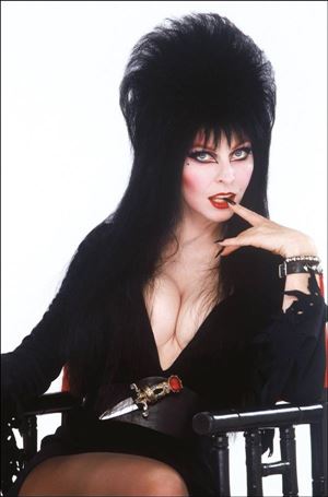Elvira Meets H.P. Lovecraft issue 3-G Virgin 1:15 Photo Cover