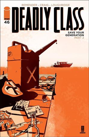 Deadly Class issue 46 Wesley Craig Cover