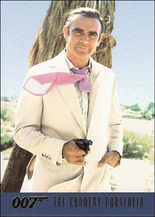 James Bond Connoisseur's Collection Volume Two: The '70s (Base Set) card 154 The Connery Portfolio