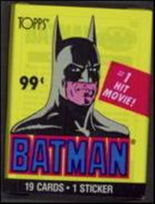 Batman: Series 1 card 2-C Sealed Jumbo Pack