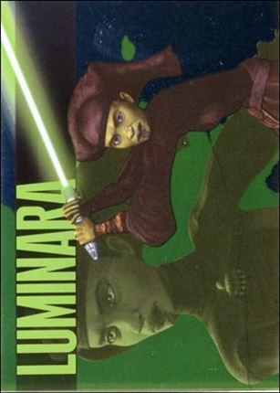 Star Wars: The Clone Wars Rise of the Bounty Hunters (Foil Character Subset) card 17 Luminara