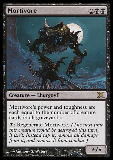 Magic the Gathering: 10th Edition (Base Set) card 161 Mortivore