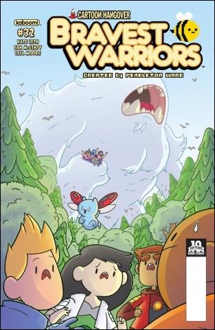 Bravest Warriors issue 32 Ian McGinty Cover