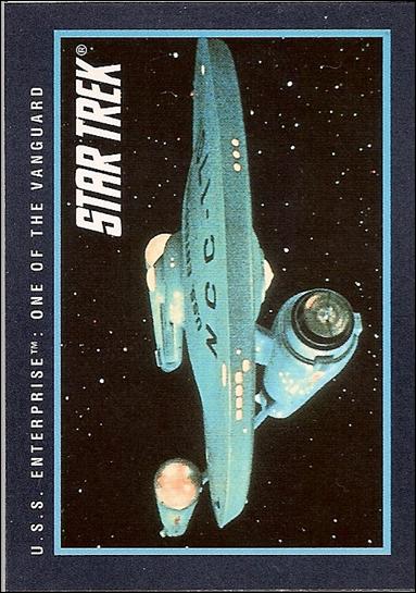 Star Trek 25th Anniversary: Series 2 (Base Set) card 235 U.S.S. Enterprise: One of the Vanguard