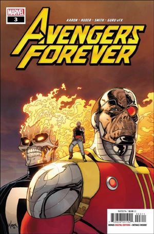 Avengers Forever (2022) issue 3 Aaron Kuder Cover
