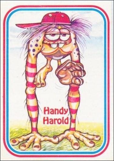 Awsome! All-Stars (Base Set) card 16 Handy Harold