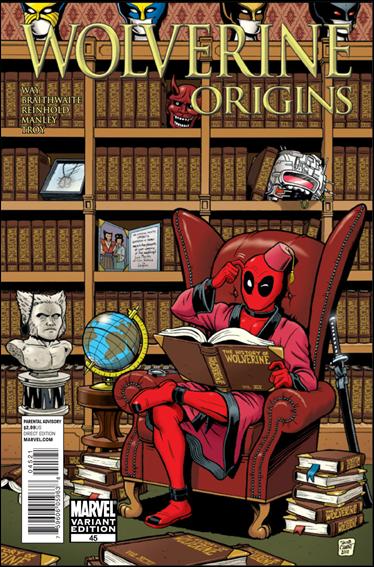Wolverine: Origins issue 45-B Jacob Chabot 1:15 "Deadpool" Cover