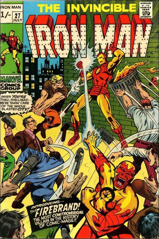 Iron Man (1968) issue 27-B UK Price Cover