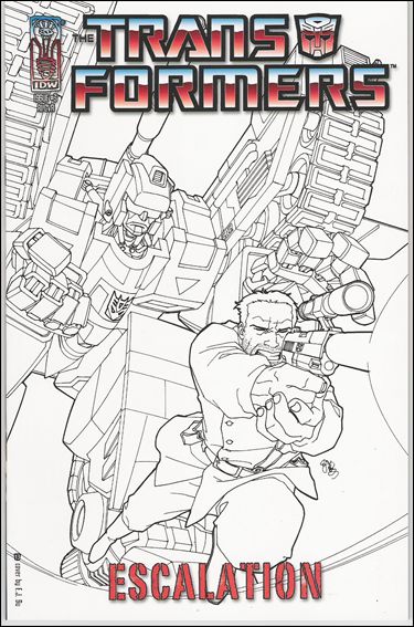 Transformers: Escalation 3-C by IDW