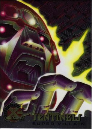1996 Fleer Ultra X-Men All Chromium (Base Set) card 75 Sentinels