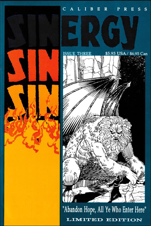 Sinergy (1993) issue 3-B Limited Edition signed by K. Garrett & G. Showman 