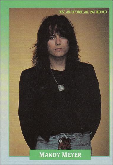 Rock Cards (Base Set) card 45 Mandy Meyer
