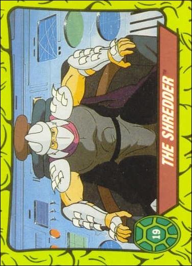 Teenage Mutant Hero Turtles (Ireland) (Base Set) card 19 The Shredder