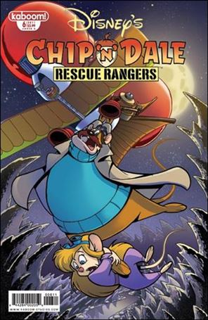 Chip 'n' Dale Rescue Rangers (2010) issue 6-B James Silvani Cover