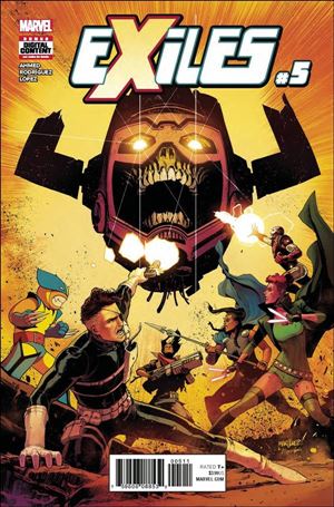 Exiles (2018) issue 5 David Marquez Cover